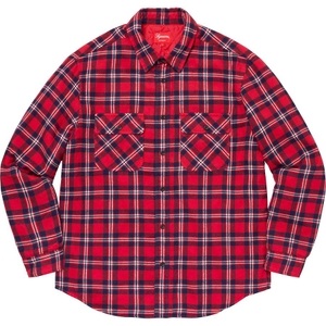 Arc Logo Quilted Flannel Shirt