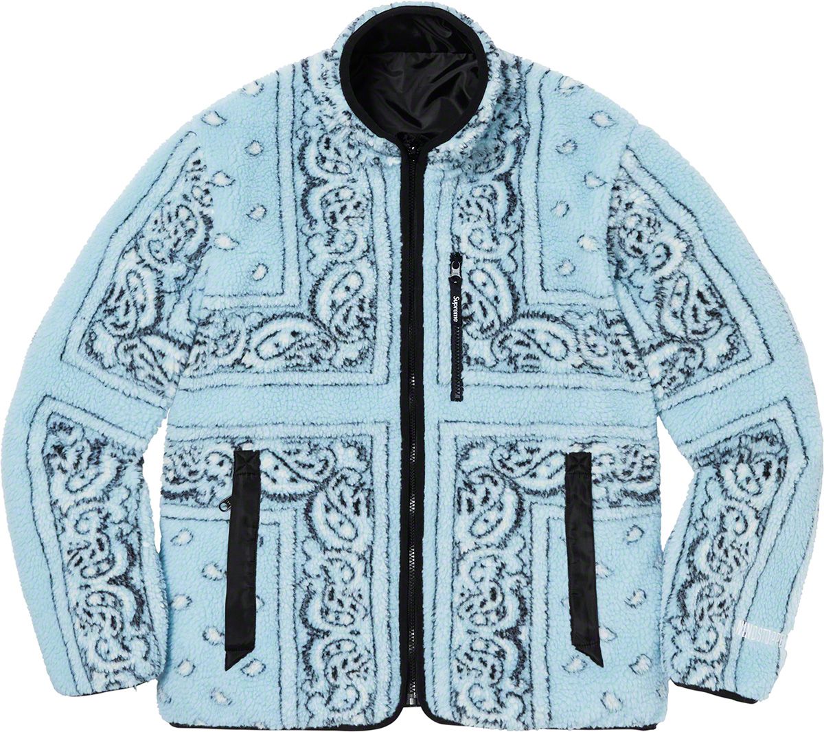 Reversible Bandana Fleece Jacket - Fall/Winter 2019 Preview – Supreme