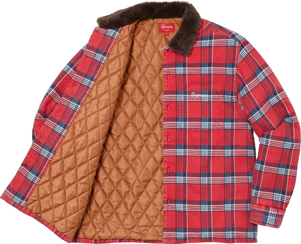 Hooded Flannel Zip Up Shirt - Fall/Winter 2021 Preview – Supreme