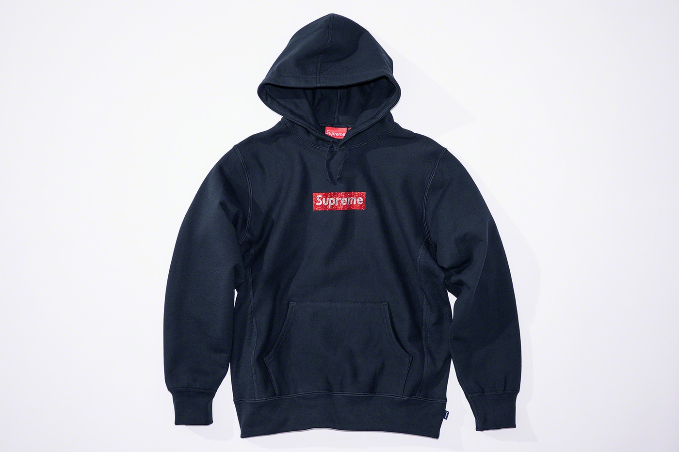 Supreme®/Swarovski® Box Logo Hooded Sweatshirt (5/9)