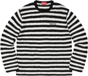 Stripe Mohair Sweater