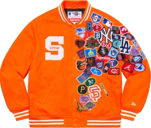 Supreme®/New Era®/ MLB Varsity Jacket