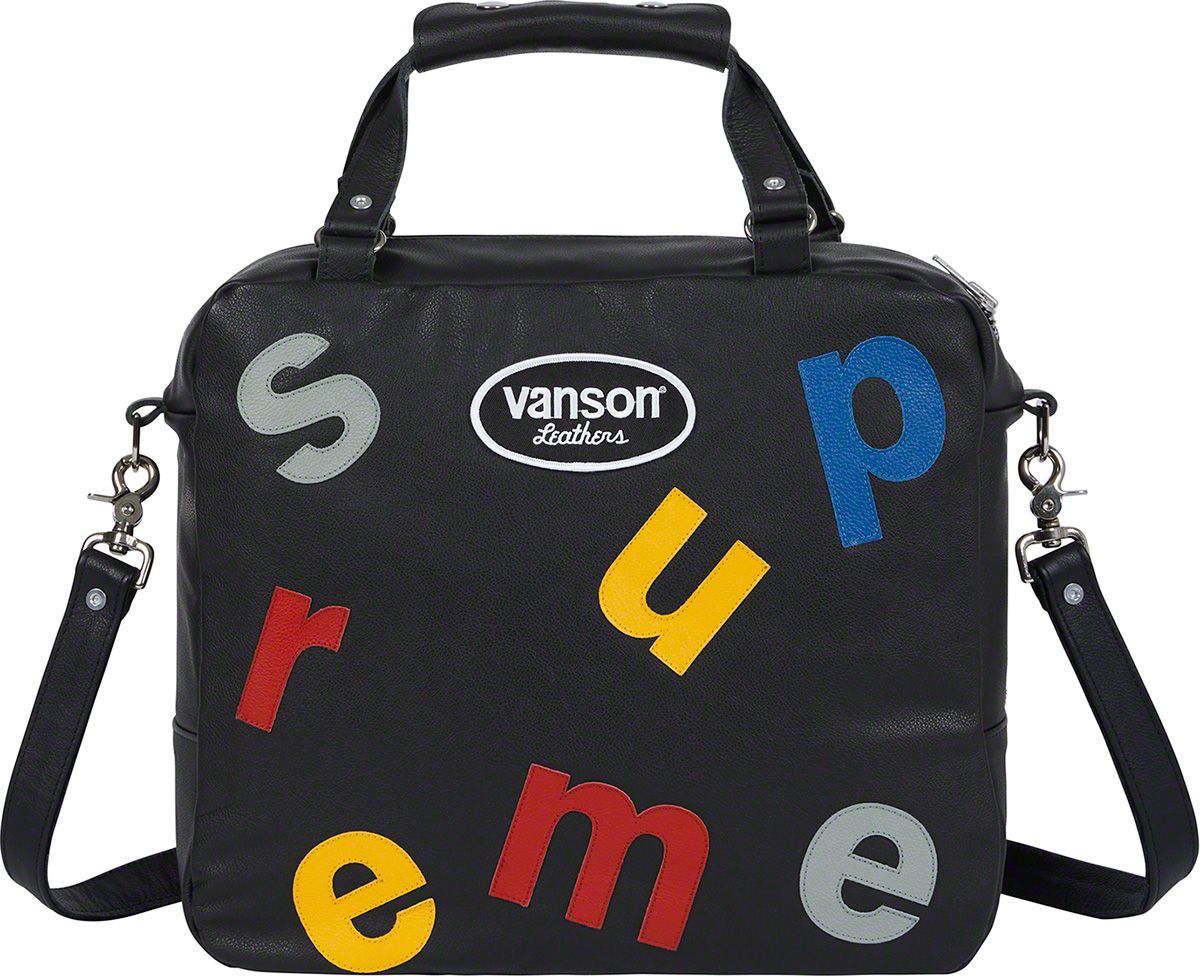 Supreme®/Vanson Leathers® Letters Bag - Spring/Summer 2020 Preview 