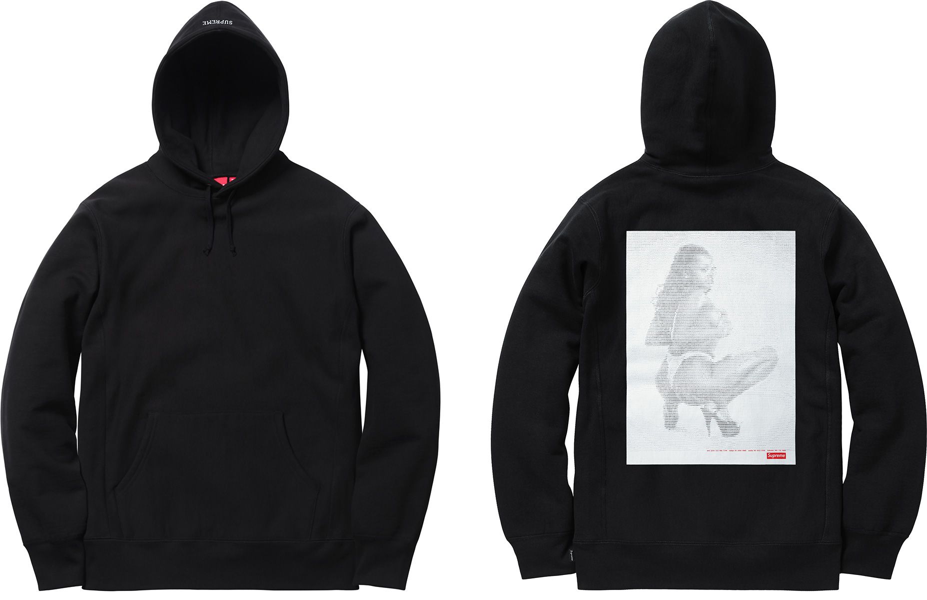 Chest Twill Tape Hooded Sweatshirt - Spring/Summer 2017 Preview