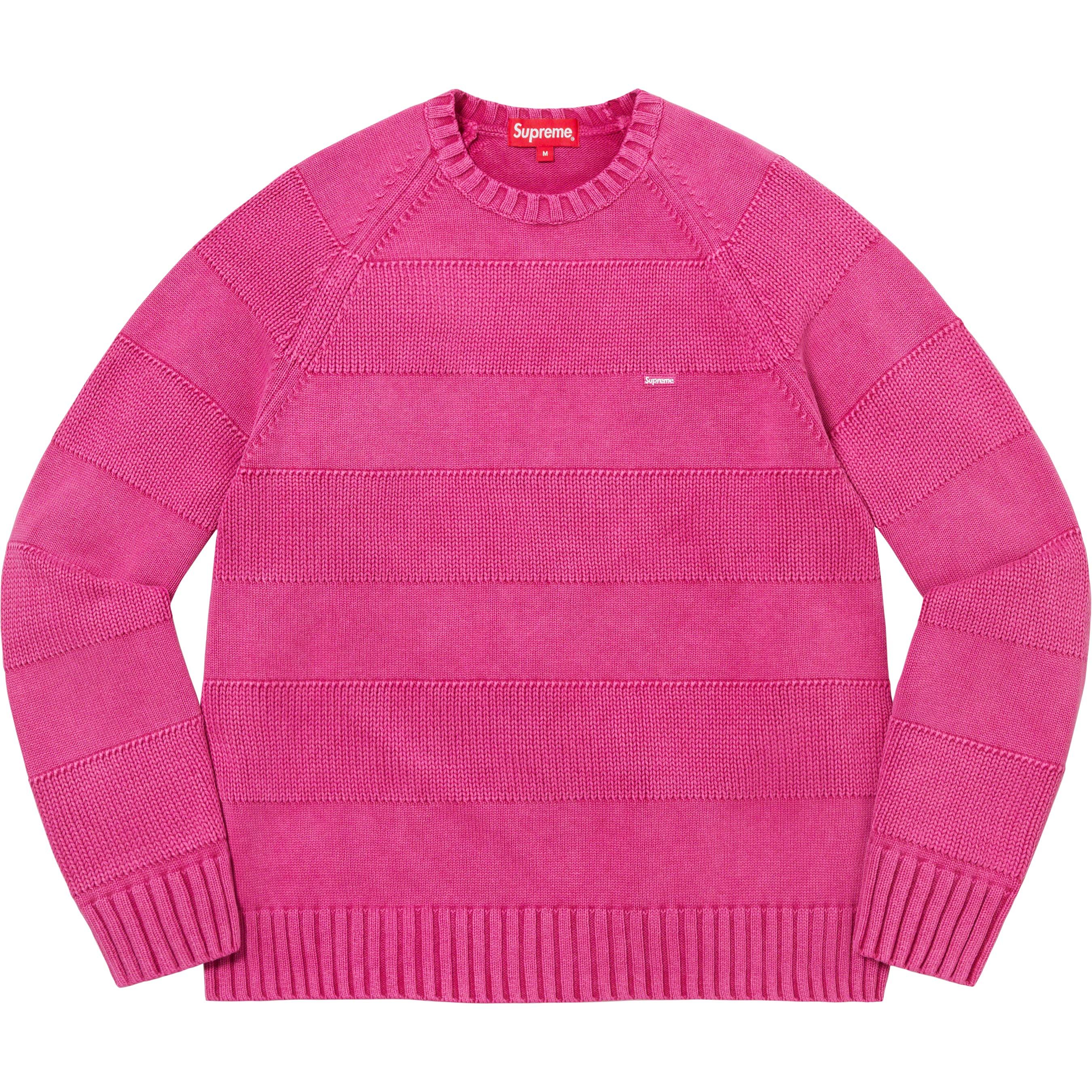 Pinstripe Varsity Zip Up Sweater - Spring/Summer 2023 Preview 