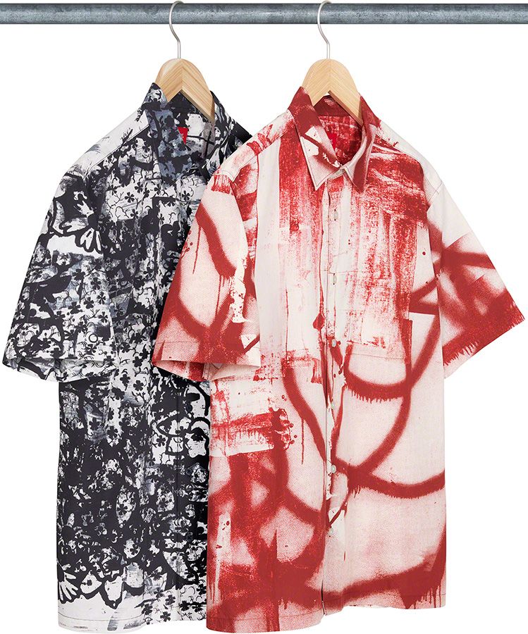 Christopher Wool/Supreme S/S Shirt - Fall/Winter 2021 Preview 