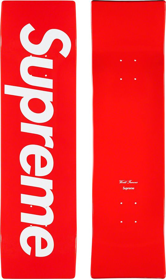 Supreme Uncut Box Logo SkateboardEnginee