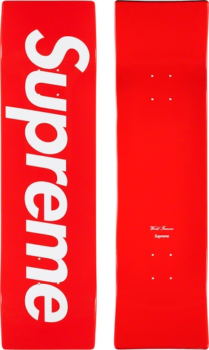Uncut Box Logo Skateboard