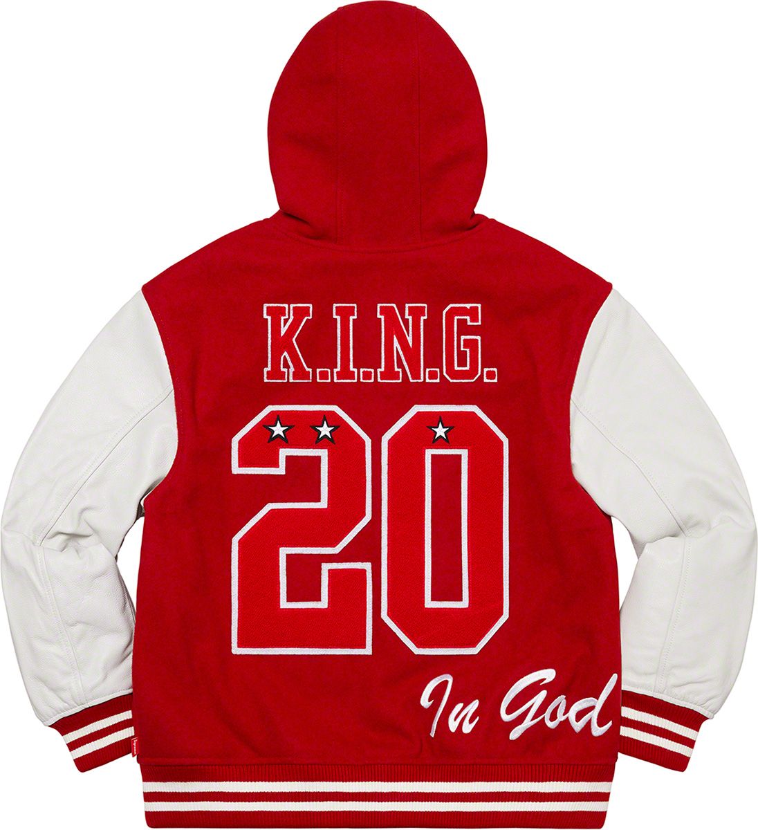 King Hooded Varsity Jacket - Fall/Winter 2020 Preview – Supreme