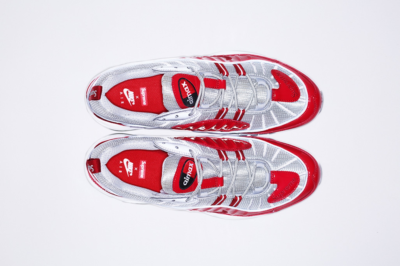 Red Patent Leather Air Max 98 (7/15)