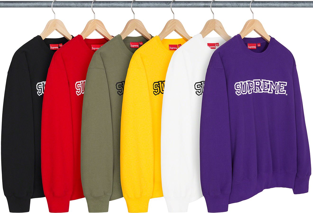 Shattered Logo Crewneck - Fall/Winter 2021 Preview – Supreme
