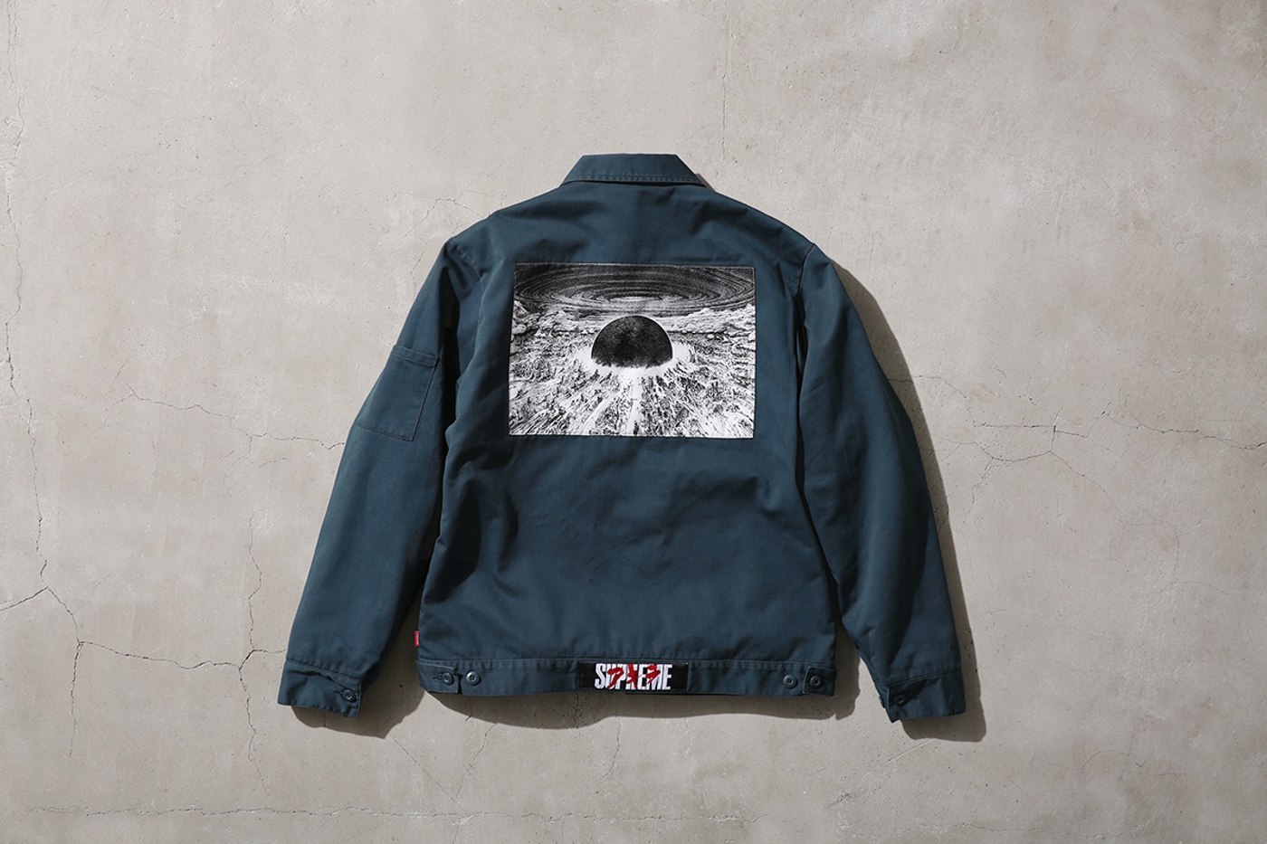 Work Jacket with woven patches. (14/40)