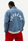 Hole Punch Denim Trucker Jacket, Back Logo Sweater, Utility Belted Pant image 13/29
