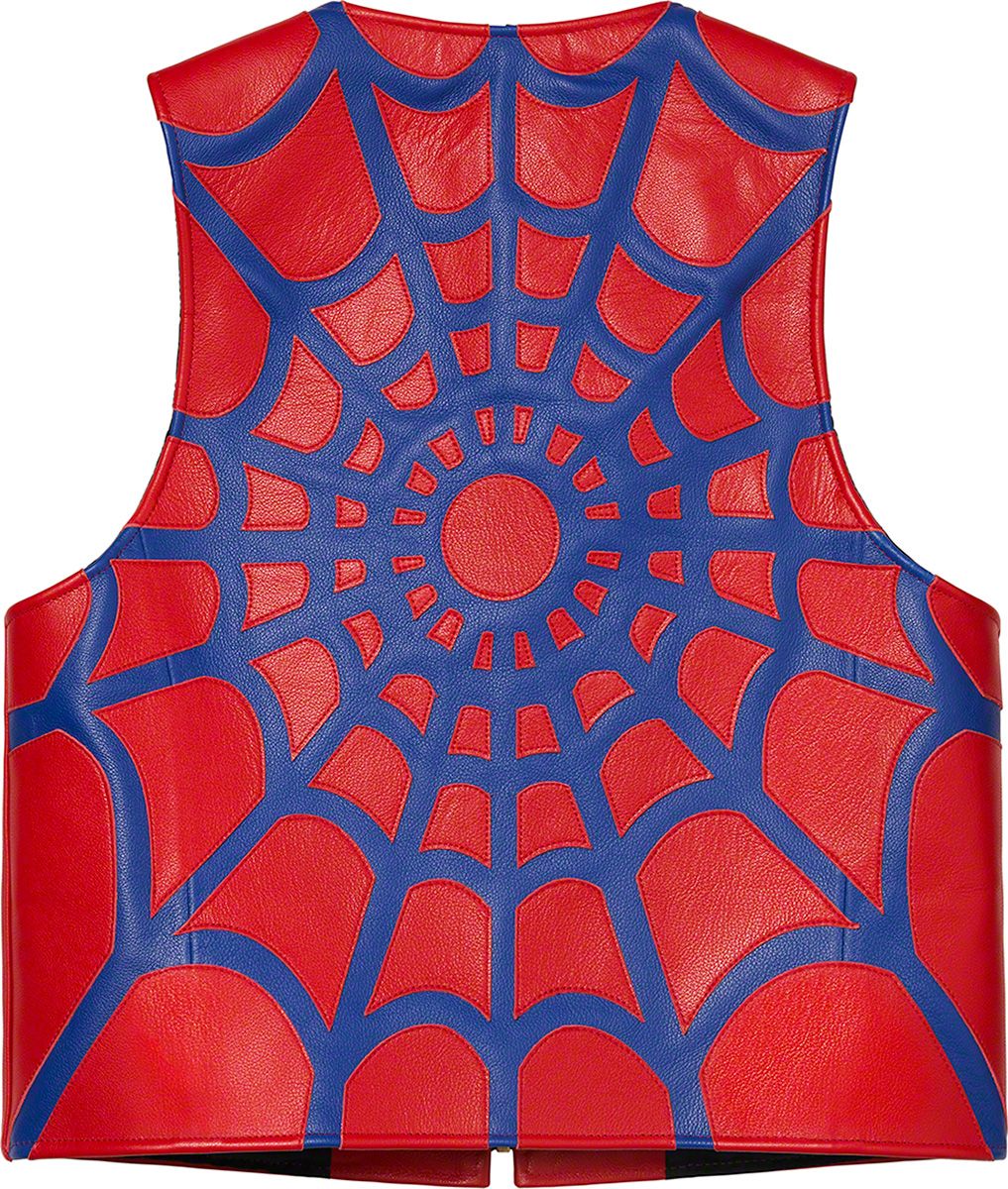Supreme®/Vanson Leathers® Spider Web Vest - Spring/Summer 2021 