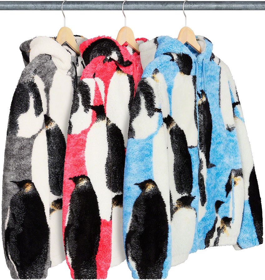 Penguins Hooded Fleece Jacket - Fall/Winter 2020 Preview – Supreme