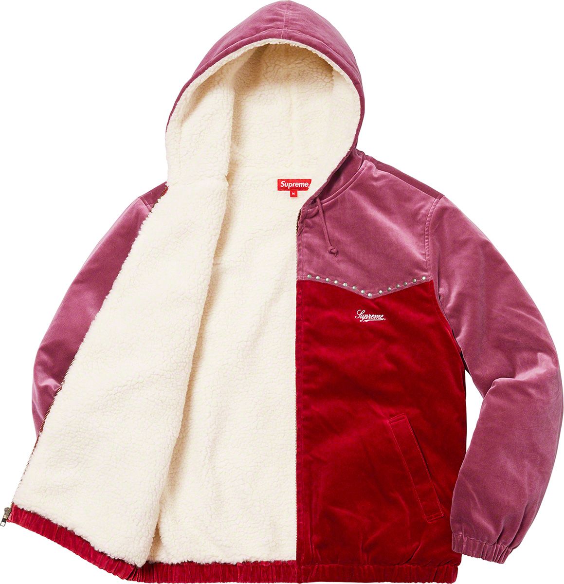 Studded Velvet Hooded Work Jacket - Fall/Winter 2021 Preview – Supreme