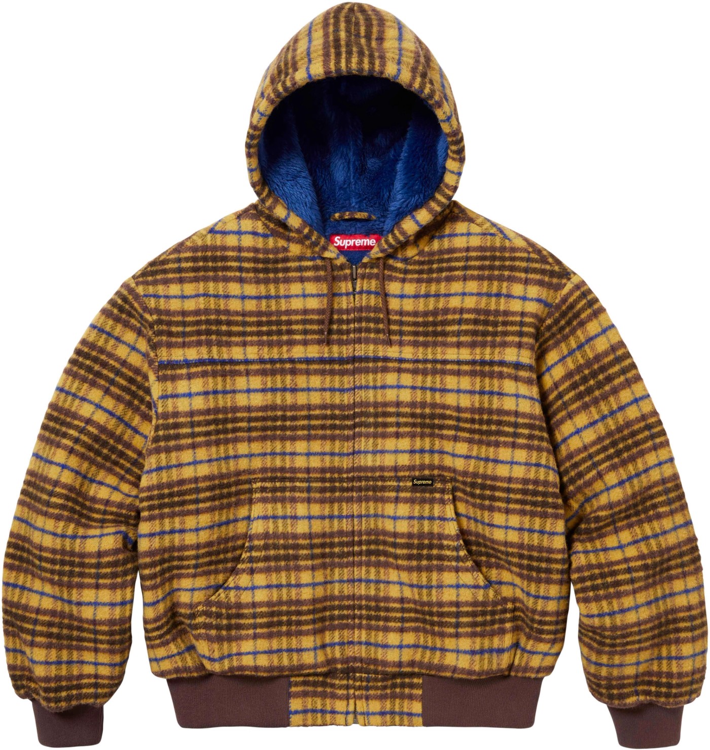 Plaid Wool Hooded Work Jacket - Fall/Winter 2023 Preview – Supreme