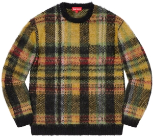 Brushed Plaid Sweater