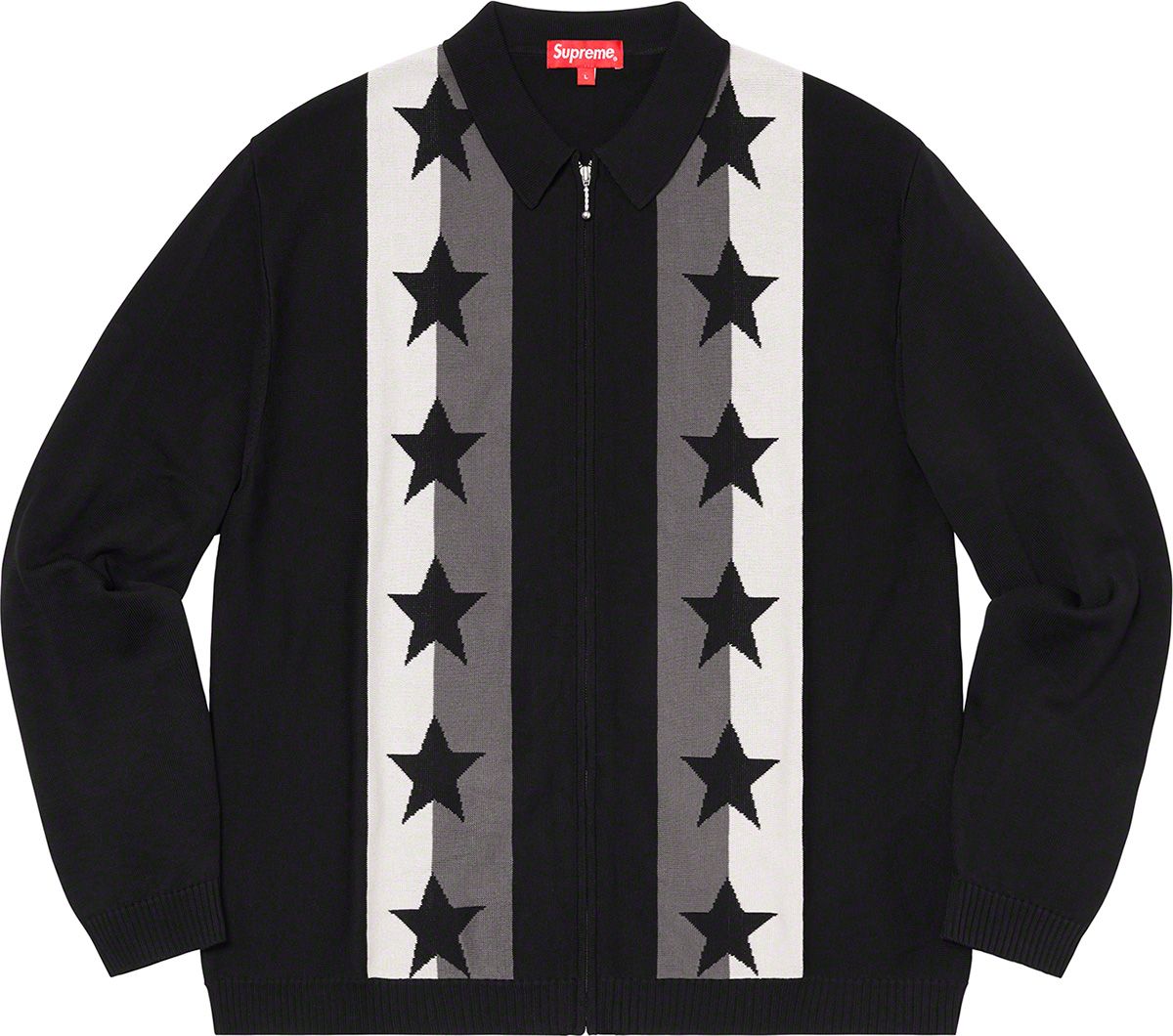 Stars Zip Up Sweater Polo - Spring/Summer 2020 Preview – Supreme
