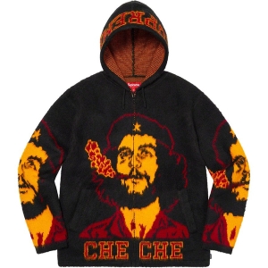 Che Hooded Zip Up Sweater