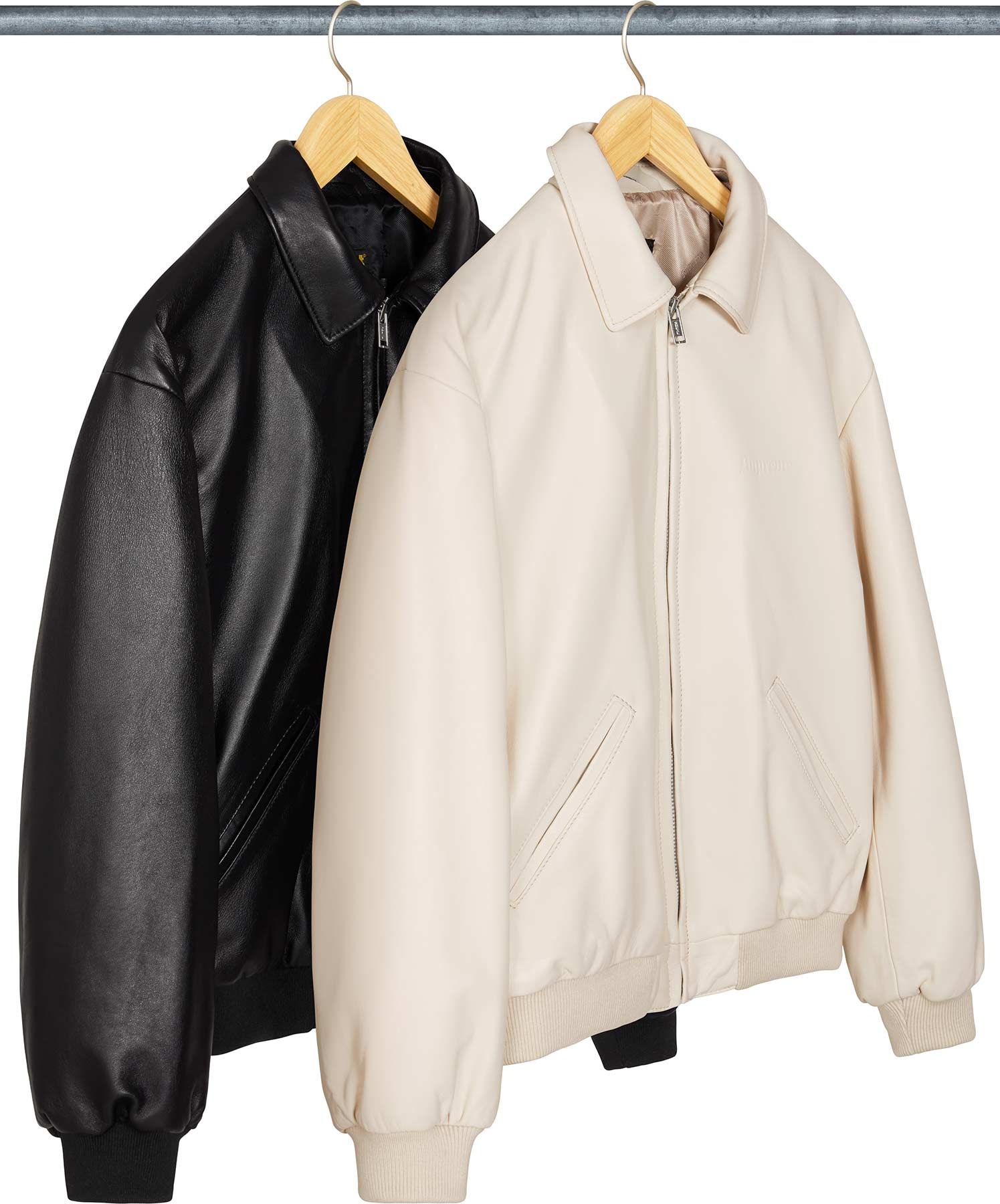 Supreme®/Schott® Hooded Leather Bomber Jacket - Spring 