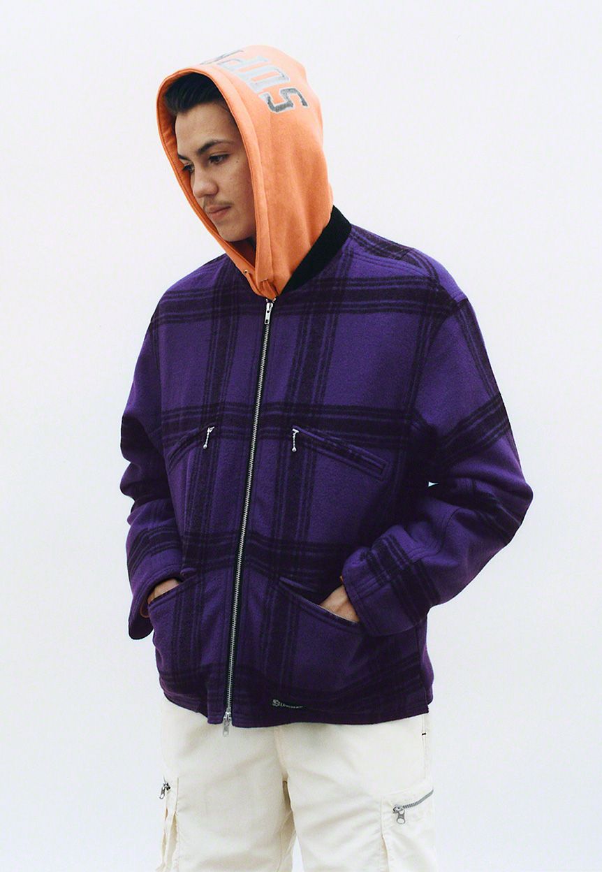 Zip Car Jacket, Sequin Arc Hooded Sweatshirt, Nylon Cargo Pant image 18/30