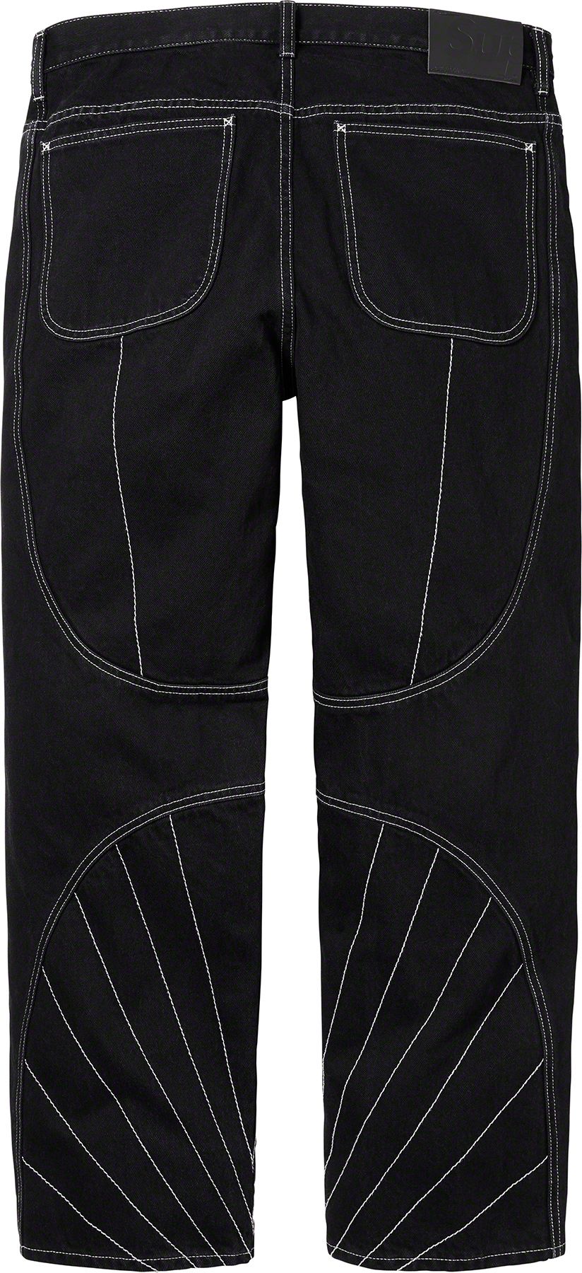 Supreme Moleskin Double Knee Painter Pant (FW23) Black