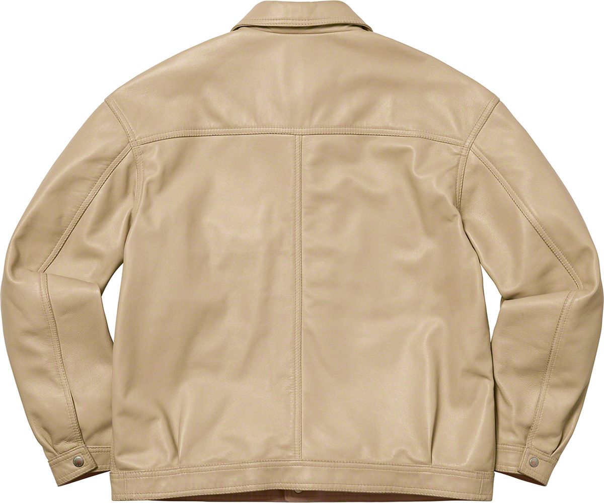 Supreme®/Schott® Leather Work Jacket - Spring/Summer 2022 