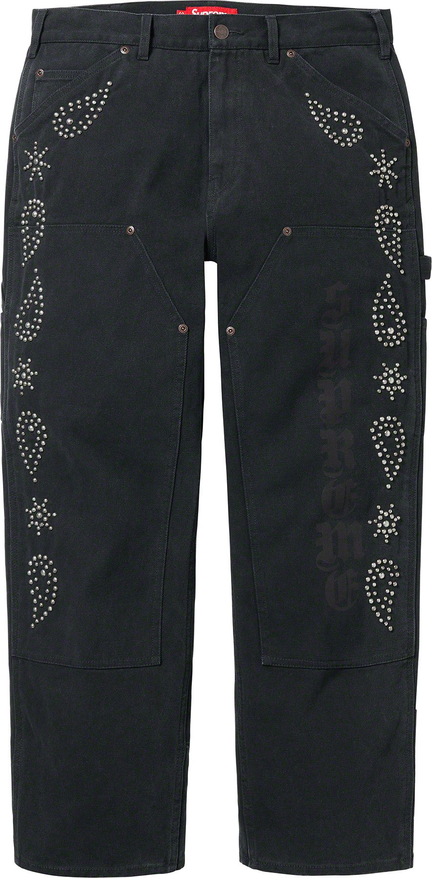 Paisley Studded Double Knee Painter Pant - Fall/Winter 2023