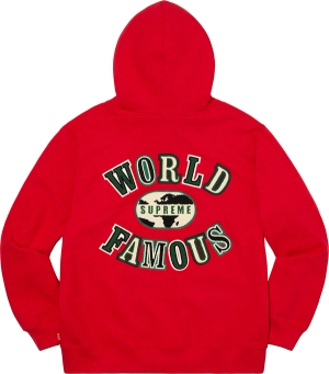 World Famous Zip Up Hooded Sweatshirt