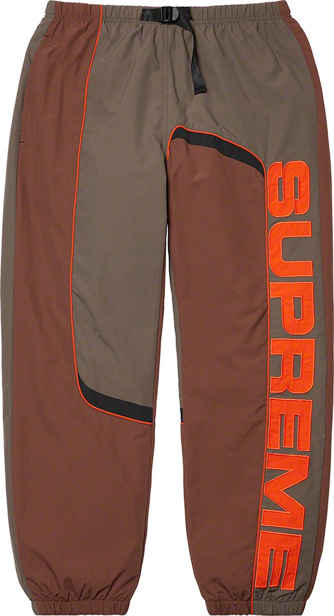 S Paneled Belted Track Pant - Fall/Winter 2021 Preview – Supreme
