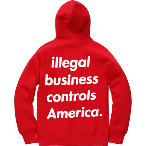 Illegal Business Hooded Sweatshirt - Spring/Summer 2018 Preview