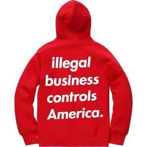 Illegal Business Hooded Sweatshirt