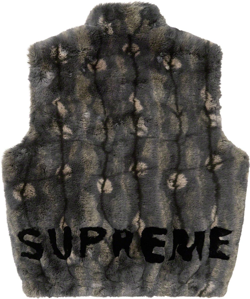 Faux Fur Hooded Vest - Fall/Winter 2021 Preview – Supreme