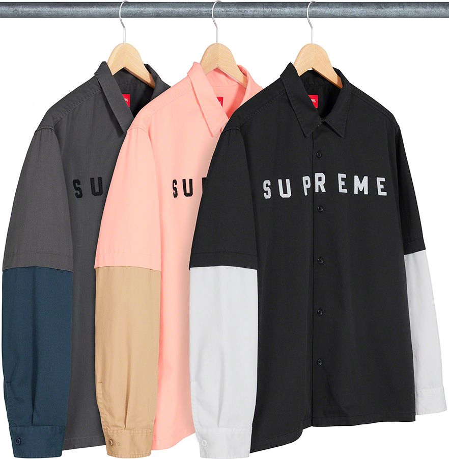 2-Tone Work Shirt - Fall/Winter 2020 Preview – Supreme