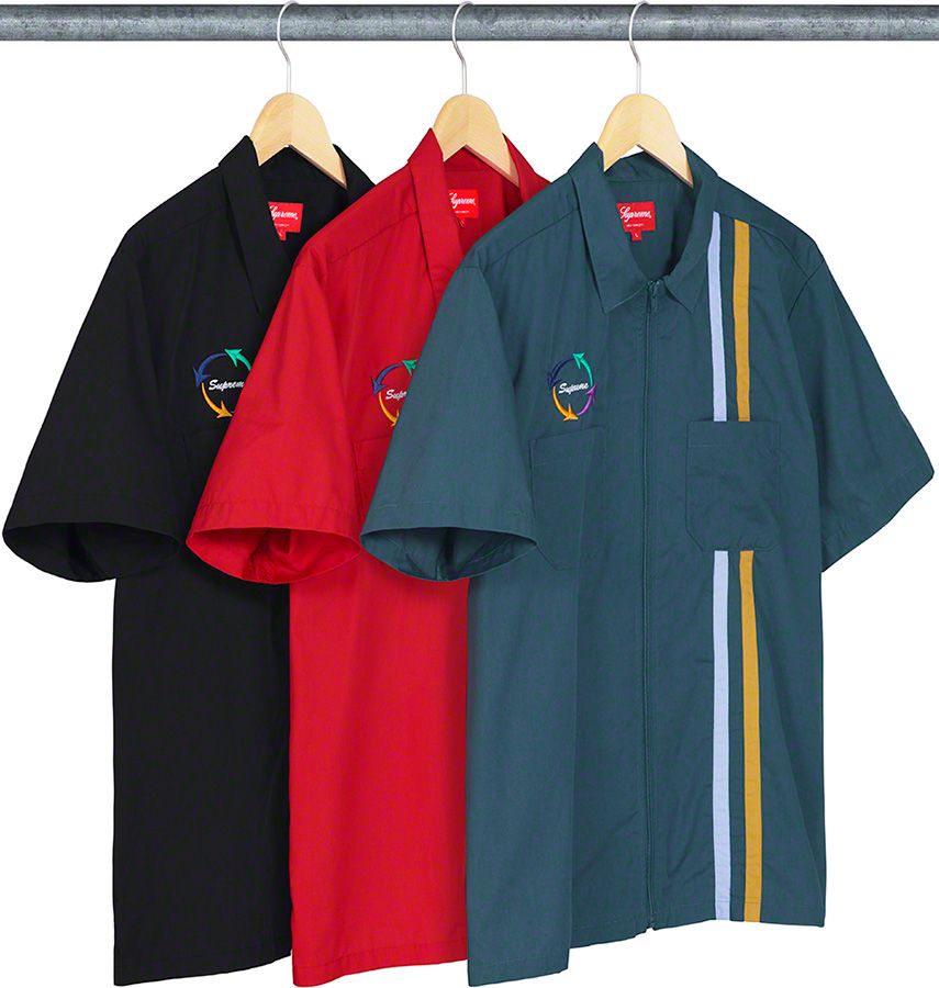 Zip Up S/S Work Shirt - Spring/Summer 2019 Preview – Supreme