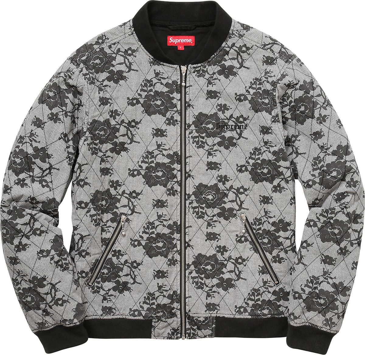 Quilted Lace Bomber Jacket - Spring/Summer 2017 Preview – Supreme