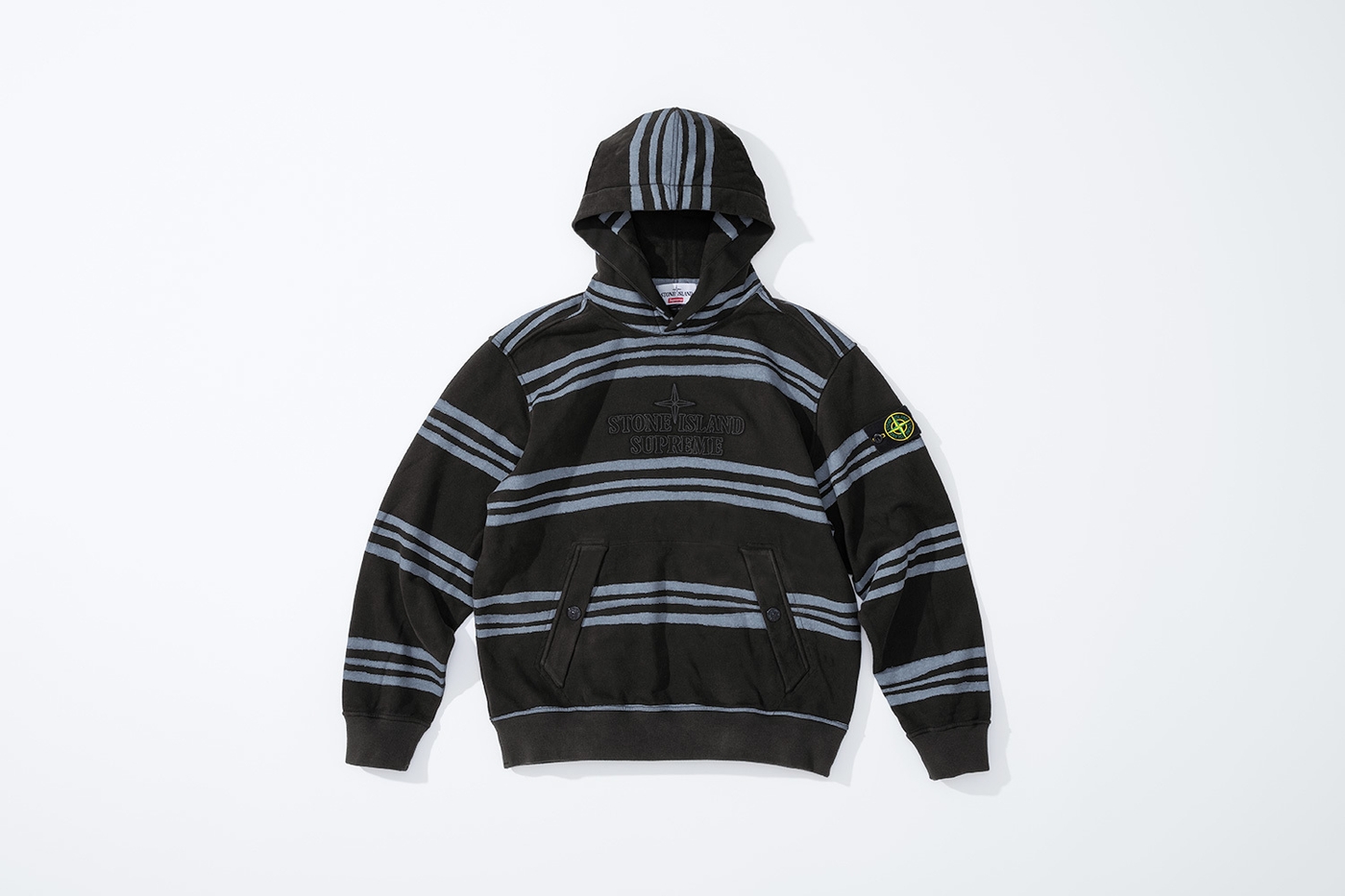 Warp Stripe Hooded Sweatshirt (42/69)