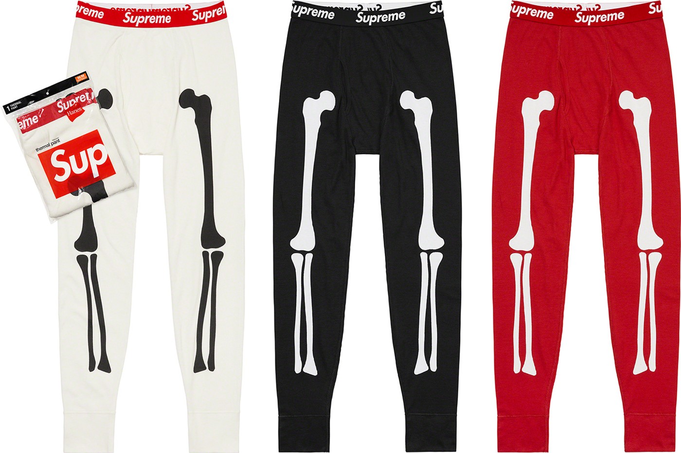 Hanes Bones Thermal Pant (1 Pack) - fall winter 2023 - Supreme