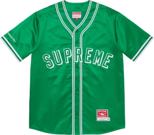 Supreme®/Mitchell & Ness® Satin Baseball Jersey