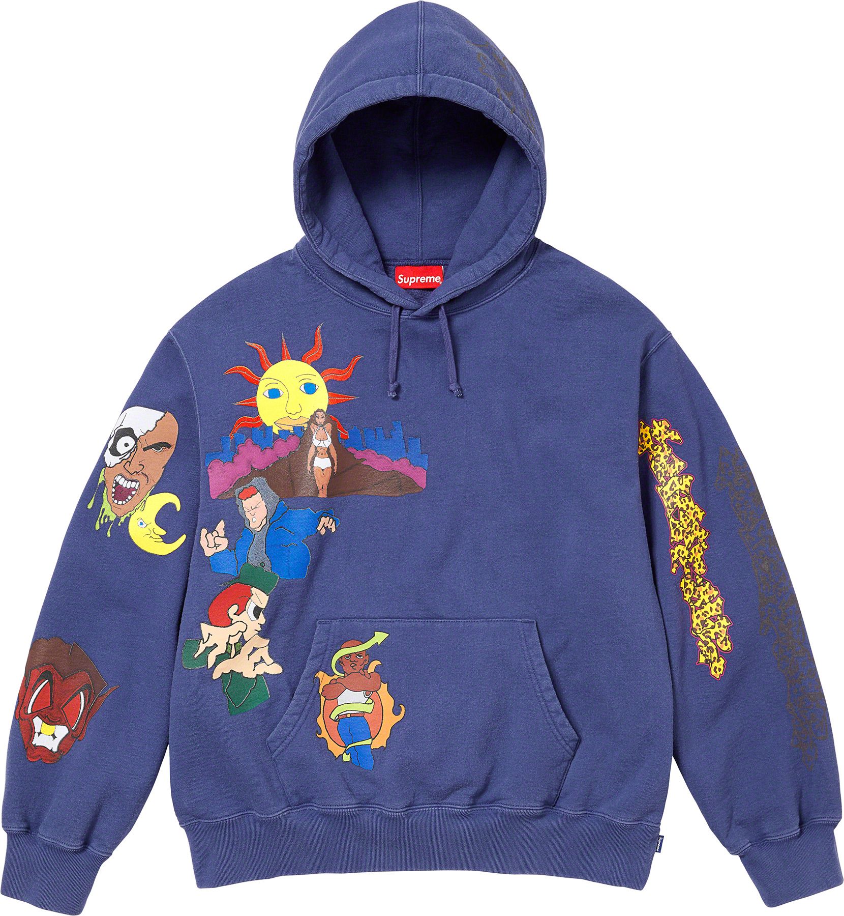 Crackle Zip Up Hooded Sweatshirt - Fall/Winter 2023 Preview – Supreme