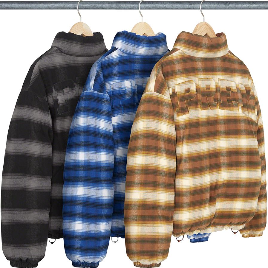 Flannel Reversible Puffer Jacket - Fall/Winter 2022 Preview – Supreme