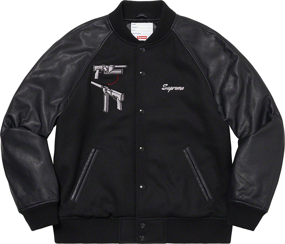 Supreme Second To None MA-1 Jacket黒 - フライトジャケット