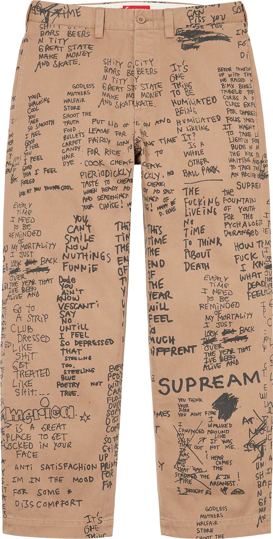 Gonz Poems Chino Pant - Spring/Summer 2023 Preview – Supreme