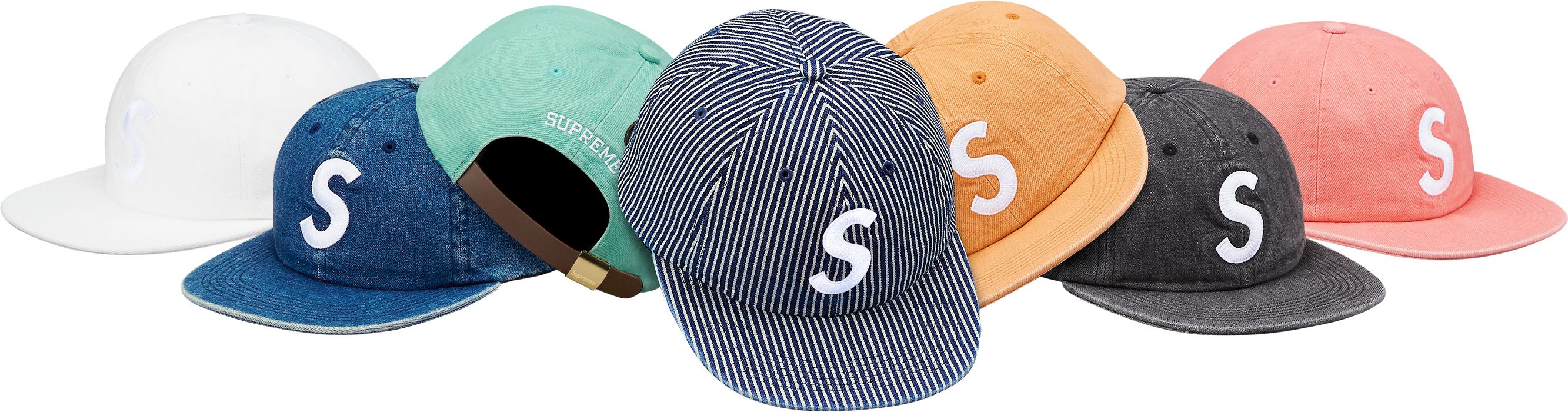帽子 Supreme - Washed Denim S Logo 6-Panel Cordura® Denim S Logo 6-Panel - Shop - Supreme
