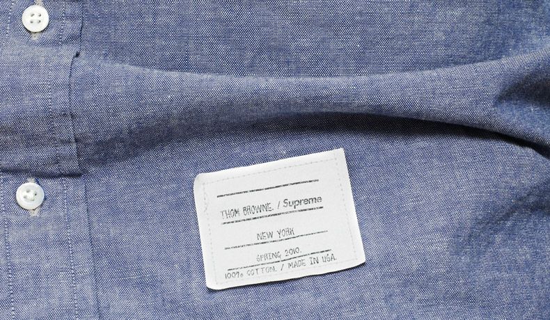 Thom Browne for Supreme – News – Supreme