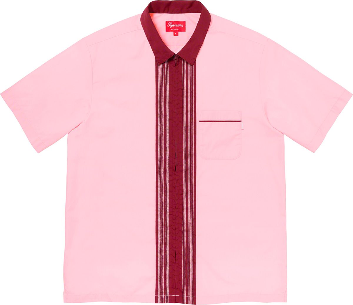 入荷nowオンラインストア Bowling Supreme – Shirt S/S Zip トップス