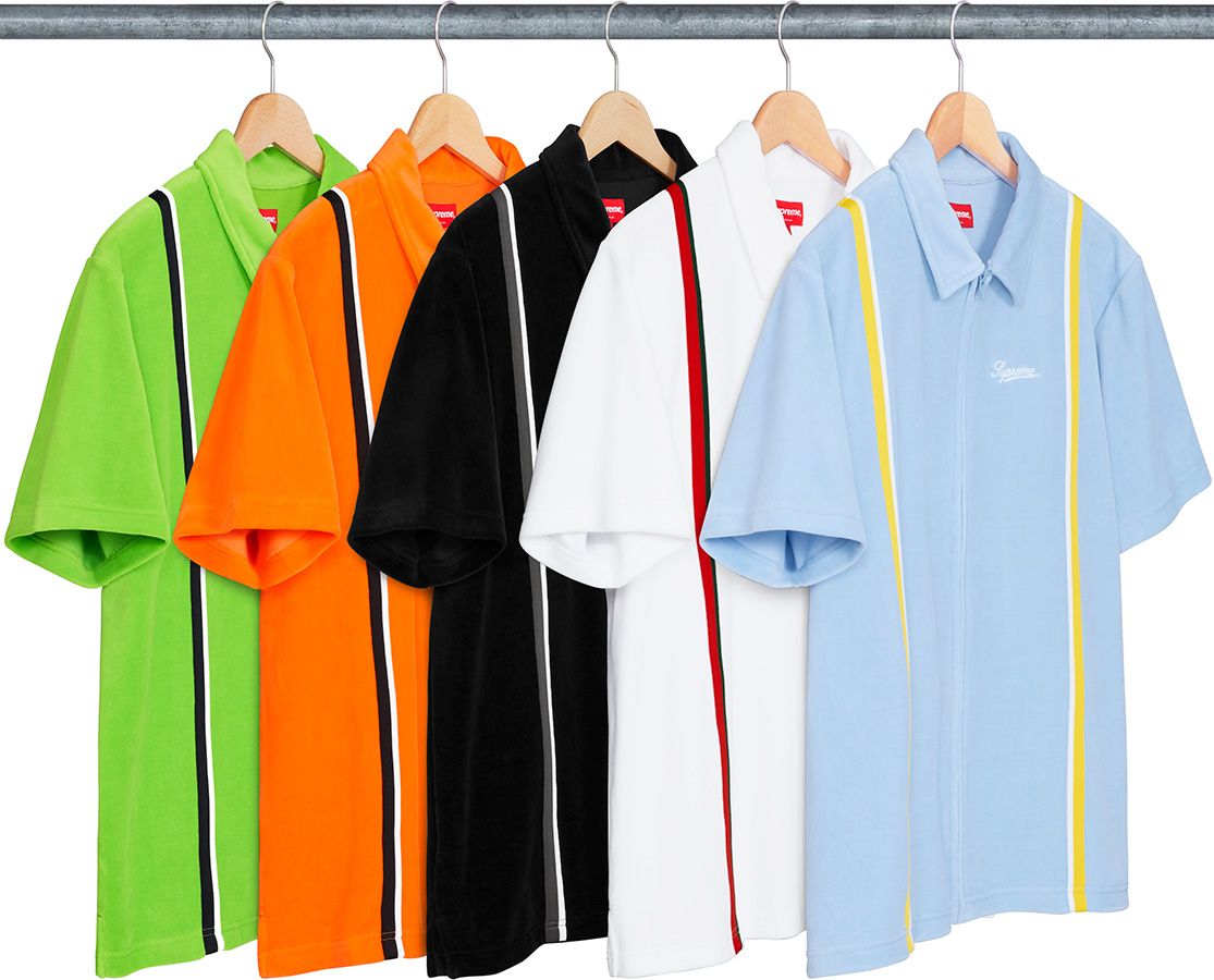 Supreme Velour Warm Up (SS18) - $118
