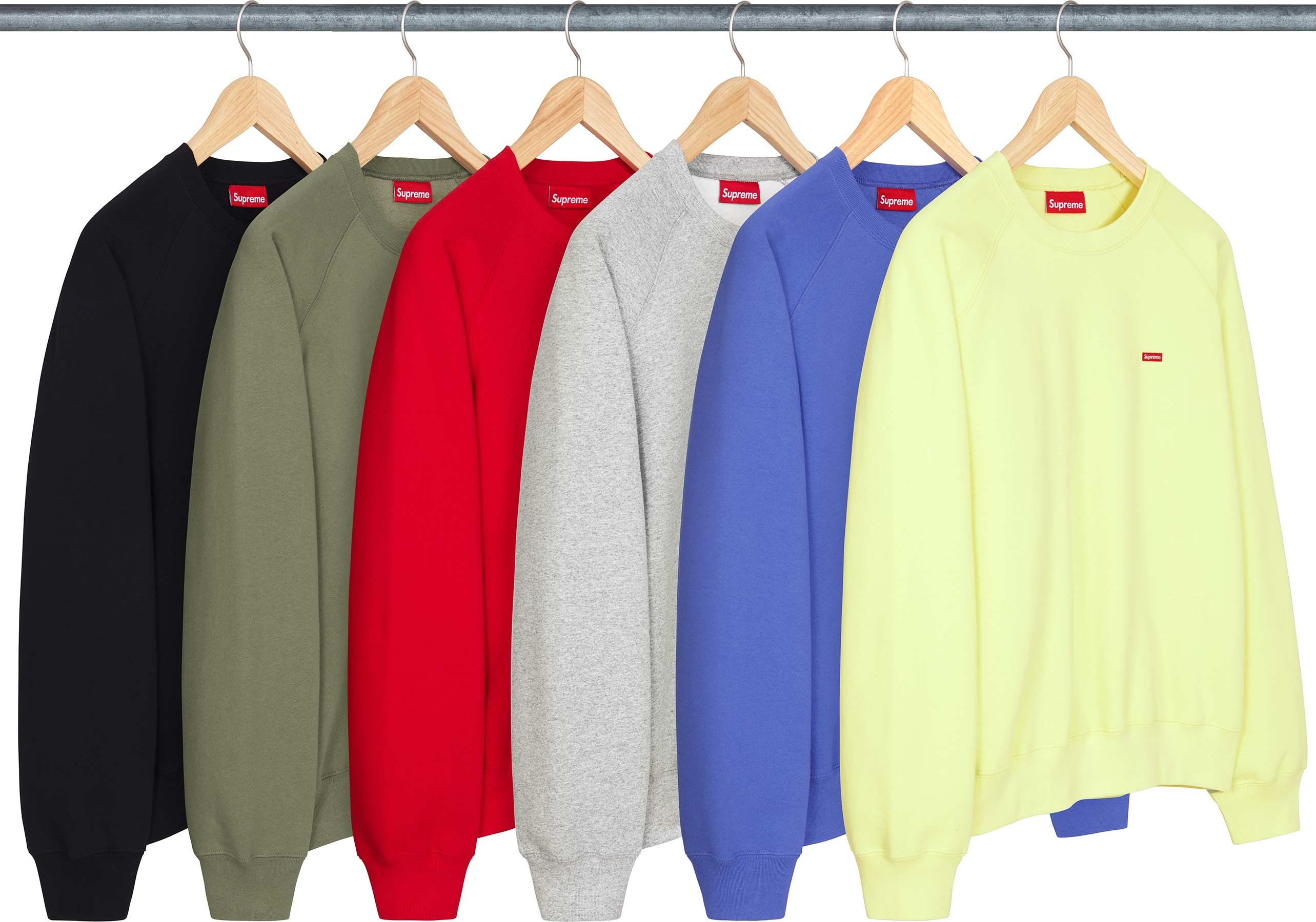 トップス Supreme Small Box Raglan Crewneck M Supreme Small Box Raglan Crewneck (SS24) - $138