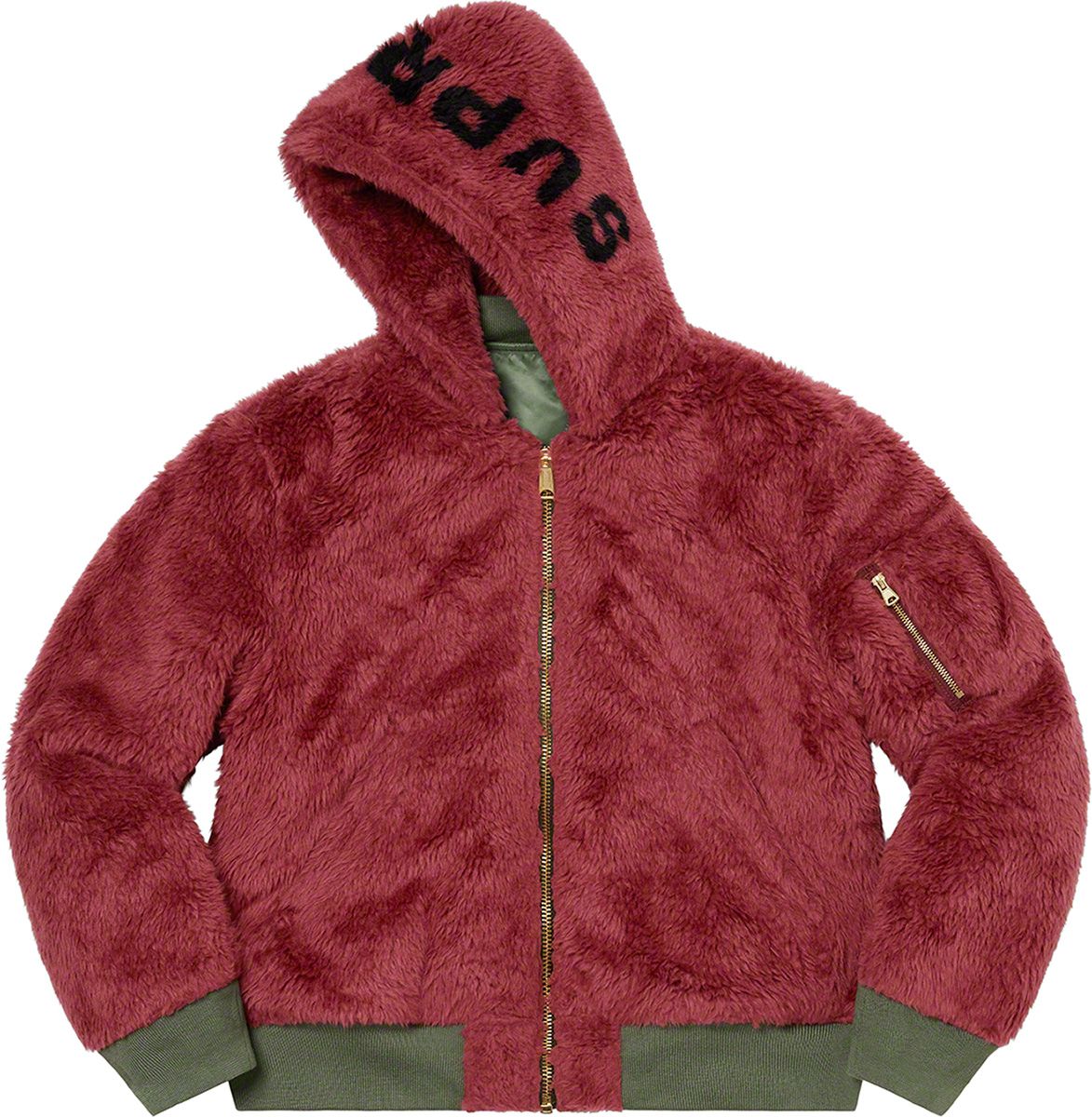 Faux Fur Reversible MA-1 – Supreme